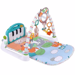 Gimnasio Piano Patadita Con Luces Sonido Y Espejo Konig Kids