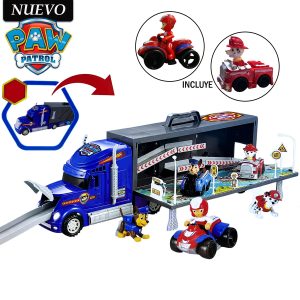 Juguete Super Camión con Pista de Velocidad de PAW PATROL 2 en 1