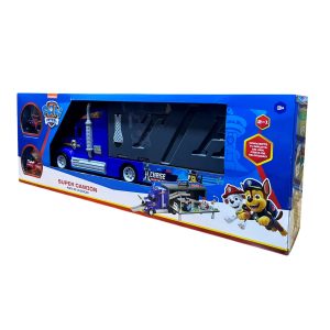 Juguete Super Camión con Pista de Velocidad de PAW PATROL 2 en 1
