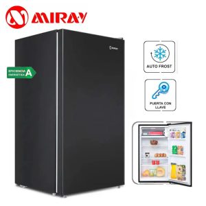 Frigobar-Refrigeradora Miray Con llave 93 LT Negro RM-93M