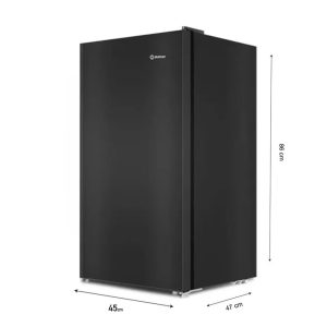 Frigobar-Refrigeradora Miray Con llave 93 LT Negro RM-93M