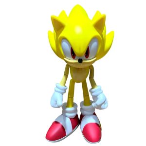 Muñeco Super Sonic The Hedgehog Musical y Articulable