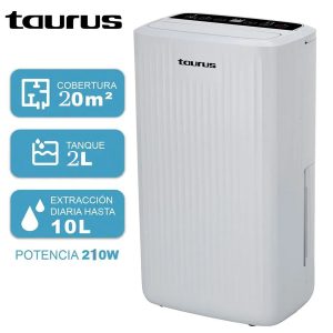 Deshumedecedor Taurus DH-10L 10 Litros 210W