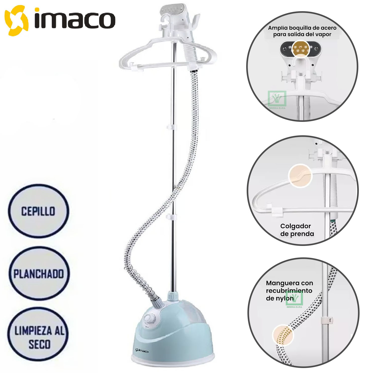 Vaporizador De Prendas Imaco PGS2016 1.5Lts