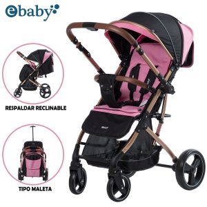 Coche Maleta de Lujo RUDI Pink