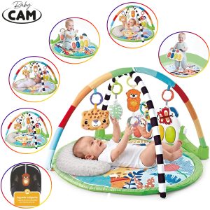 Gimnasio Piano Musical Baby Cam 7 en 1 Multicolor