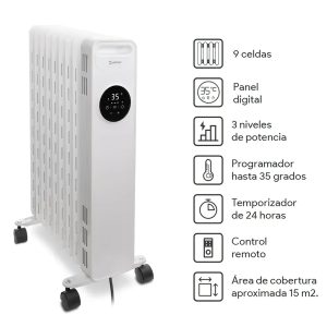 Estufa Termo Radiador TRM-905D 9 celdas
