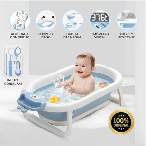Bañera Plegable Para Bebés «MAUI» Blue
