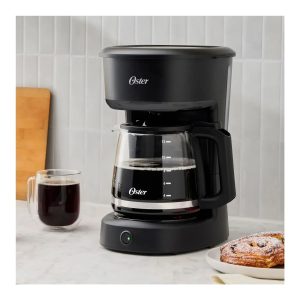 Cafetera Oster 12 Tazas de Filtro reutilizable BVSTDCS121B