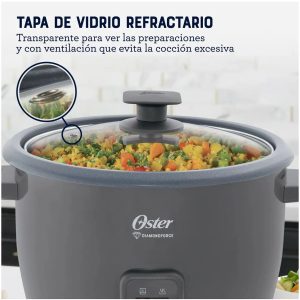 Olla Arrocera Oster de 1 8L DiamondForce CKSTRCB10DFSKE Gris