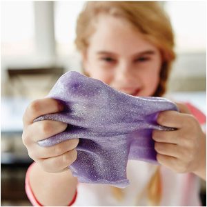 Pack Haz Slime Glitter Glow Lila