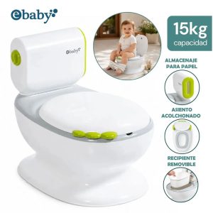 Bacinilla CLEANY- EB900-1 Blanco