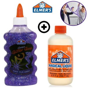 Pack Haz Slime Glitter Glow Lila