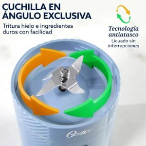 Licuadora Oster Portátil Gomax 590 Ml De Capacidad Para Batidos Y Smoothies