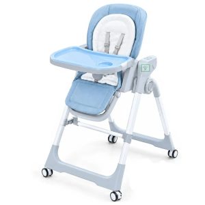 Silla de Comer Eléctrica Multifuncional Vita EB644 Ebaby Azul