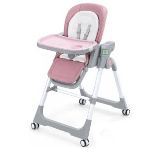 Silla de Comer Eléctrica Multifuncional Vita EB644 Ebaby Rosado