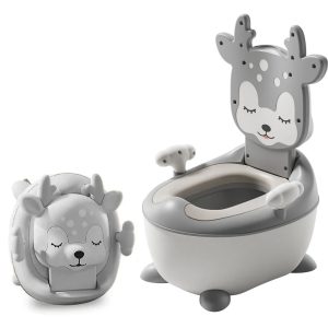 Bacin Para Bebé «BAMBI» De Lujo Gris