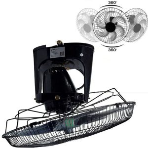 Ventilador de Techo Orbital 360° OCF7919 Negro